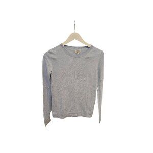 J.Crew Teddie Lightweight Long Sleeve Sweater XS Heather Quartz Blue